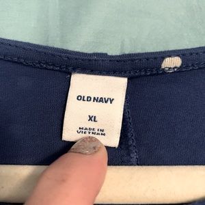 Polka dot blue dress